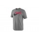 T-Shirt Nike Grey Red